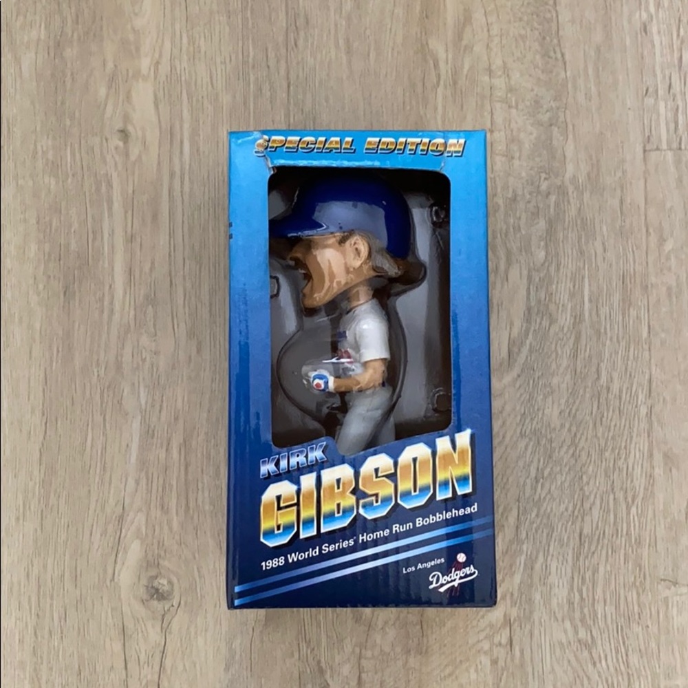 Los Angeles Dodgers Kirk Gibson Bobblehead NEW